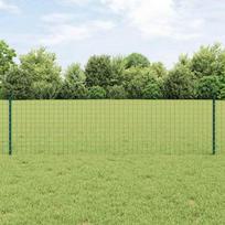 Tvorelės stulpas 22 pcs Žalia 100 cm Plienas