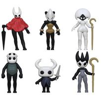 6pcs/Set New Hollow Knight Silksong Action Figure Toy Collectible PVC Model Doll Fans Christmas Gift black