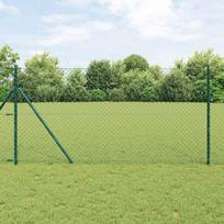 Tvorelės stulpas Žalia 10 x 1 m (40 x 40 mm tinklelis)