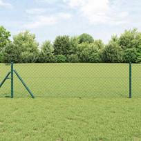Tvorelės stulpas Žalia 25 x 0,4 m (40 x 40 mm tinklelis)