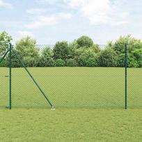 Tvorelės stulpas Žalia 10 x 1,6 m (40 x 40 mm tinklas)