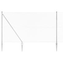 Tvorelės stulpas Sidabro 10 x 1,6 m (40 x 40 mm tinklas)