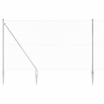 Tvorelės stulpas Sidabro 10 x 1,6 m (60 x 60 mm tinklelis)