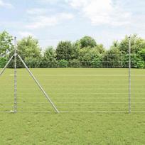 Tvorelės stulpas Cinkuotas 50 x 1,6 m Plienas