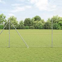 Tvorelės stulpas Cinkuotas 25 x 1,6 m Plienas