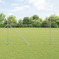 Tvorelės stulpas Cinkuotas 50 x 1,5 m Plienas