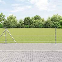 Tvorelės stulpas Cinkuotas 25 x 0,8 m Plienas