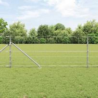 Tvorelės stulpas Cinkuotas 100 x 0,8 m Plienas