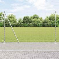 Tvorelės stulpas Cinkuotas 50 x 1,5 m Plienas