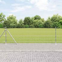 Tvorelės stulpas Cinkuotas 100 x 0,8 m Plienas