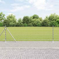 Tvorelės stulpas Cinkuotas 100 x 0,8 m Plienas