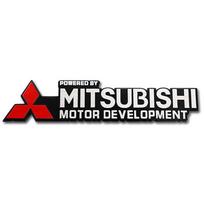 Automobilio stilius 3D metalinis chromuotas lipdukas Automobilio bagažinės ženklelis Emblema Mitsubishi Lancer ASX Mirage Pajero-Sport Xpander Attrage L200 juoda