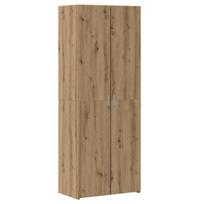Aukštas spintelė 2 pcs Amatininkų ąžuolas 70 x 42,5 x 185 cm