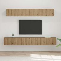 TV spintelių komplektas 5 pcs Amatininkų ąžuolas