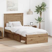 Lovos rėmas Meistrų ąžuolas 75 x 190 cm Kietos pušies mediena