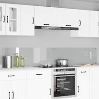 Virtuvės atbraila 2 pcs Skaidrus 120 x 40 cm grūdintas stiklas
