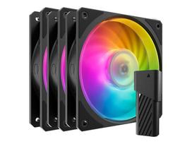 COOLER MASTER Mobius 120P ARGB Fan Set 3-pack Black 120 mm