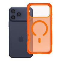 Case for iPhone 17 Pro Max Forcell F-Protect BumperX Premium, MagSafe compatible, orange