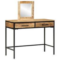 Makiažo stalas Ruda 100 x 40 x 120 cm Mango medienos masyvas