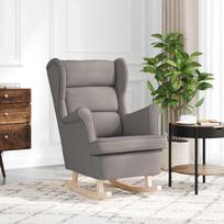 Supama kėdė Taupe 74x90x102 cm Audinys