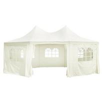 | Sodo palapinės užuolaida | Kreminė 6 x 4.5 x 3 m audinys