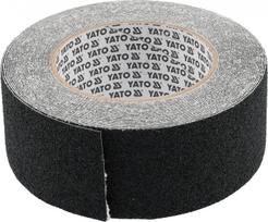 Juoda neslystanti PVC juosta laiptams ir praėjimams | 50 mm x 10 m (YT-72501)