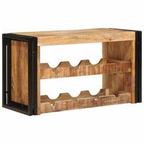 Vyno stovas Ruda 80 x 45 x 33 cm Kietas Rupus Mangų Medis