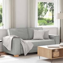 Dvivietė sofa, debesų pilka, 180x78x84 cm, audinys