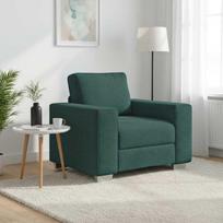 Sofa Kėdė Tamsiai žalia 100 cm audinys