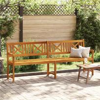 Lauko suolas Natūrali 220 x 56 x 90 cm Kietos akacijos mediena