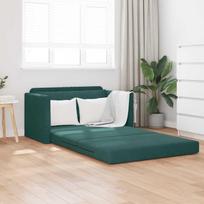 Sofa lova Tamsiai žalia 124 x 71 x 78 cm Aksomas