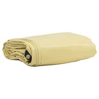 Tentinis audinys 650g / m² Smėlio 3,5 x 5 m Drobė su PVC danga