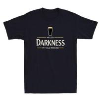 Sveiki, Tamsybe, mano sena drauge Airiško alaus St. Šv. Patriko dienos vyriški marškinėliai (vintažiniai) XXXL