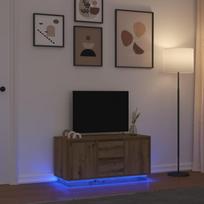 Televizoriaus spintelė su LED, artisano, 100x41x50 cm