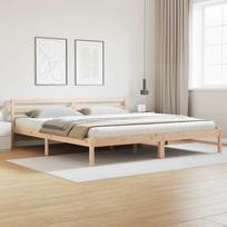 Lovos rėmas Ruda 225,5 x 185,5 x 69,5 cm Kietas pušies medis
