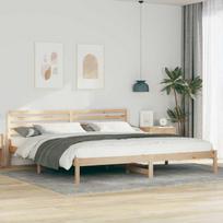 Lovos rėmas Ruda 200 x 220 cm Kietos pušies mediena