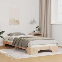 Lovos rėmas Ruda 80 x 220 cm Kietos pušies mediena