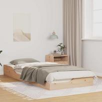 Lovos rėmas Ruda 90 x 220 cm Kietos pušies mediena