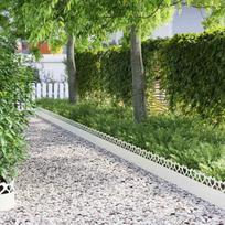 Vejos borteliai 20 pcs Balta 103 x 0,05 x 22 cm Plienas