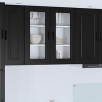 Indaplovės plokštė Kalmar 2 pcs Juoda 40 x 31 x 80 cm