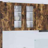 Indaplovės plokštė Kalmar 2 pcs Rūkyta ąžuolas 40 x 31 x 80 cm