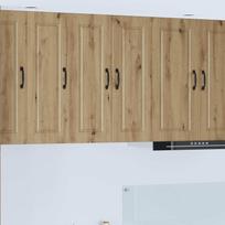 Sieninė spintelė PORTO 2 pcs Amatininkų ąžuolas 30 x 31 x 80 cm