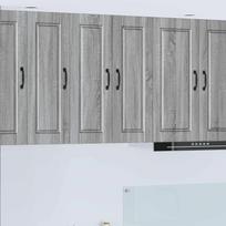 Sieninė spintelė PORTO 2 pcs Pilkas Sonoma 30 x 31 x 80 cm