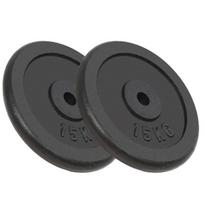 Svoriai, 2vnt., 2x15kg, ketus