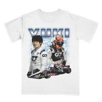 Yuki Tsunoda Vintage Shirt 90s Bootleg Shirt Formula 1 Racing BEST ON EBAY! L