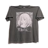 Angel's Egg Anime Movie Tee Criterion Cult Classic Cinema Halloween Film Boxy Tee Shirt Tenshi no Tamago Japanese film OVA Mamoru Oshii - XL L
