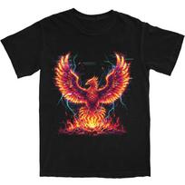 Phoenix Shirt • Cyberpunk Greek Mythology Shirt •Ancient God Shirt •Olympian Gods shirt •Greek Gods Shirt •Dark Academia Shirt Cyberpunk Tee S