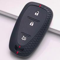 Key Fob Cover for Chevrolet Chevy Equinox Malibu Cruze Camaro Traverse Sonic Trax Anti-Scratch Surface Shockproof Structure Soft Grip Texture juoda