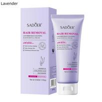 Hair Removal Cream for Women Intimate Private Area Smooth Pubic Hair Remover Fast Acting for Bikini Sensitive Skin Lavender