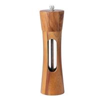 1/2Pcs Manual Pepper Grinder Wooden Sea Salt Jar Multifunctional Salt and Pepper Mill  Steak 1Pcs